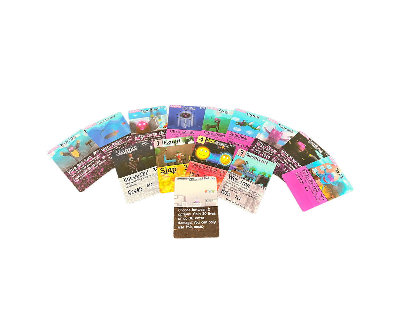 Fearless Fighters Ultra Booster Pack 15 Cards
